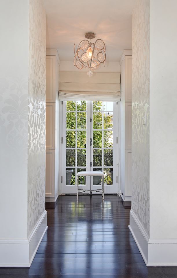 Lámpara techo bronce y cristal Serip - Villalba Interiorismo