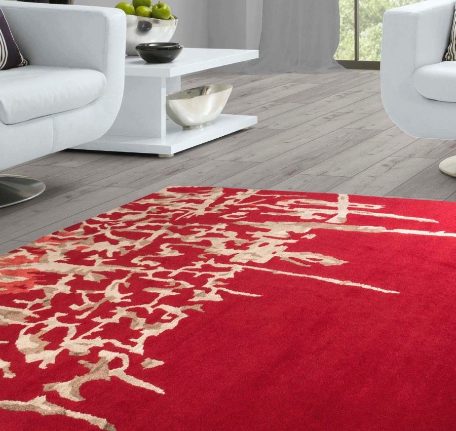 Alfombra de lana y viscosa - Villalba Interiorismo (3)