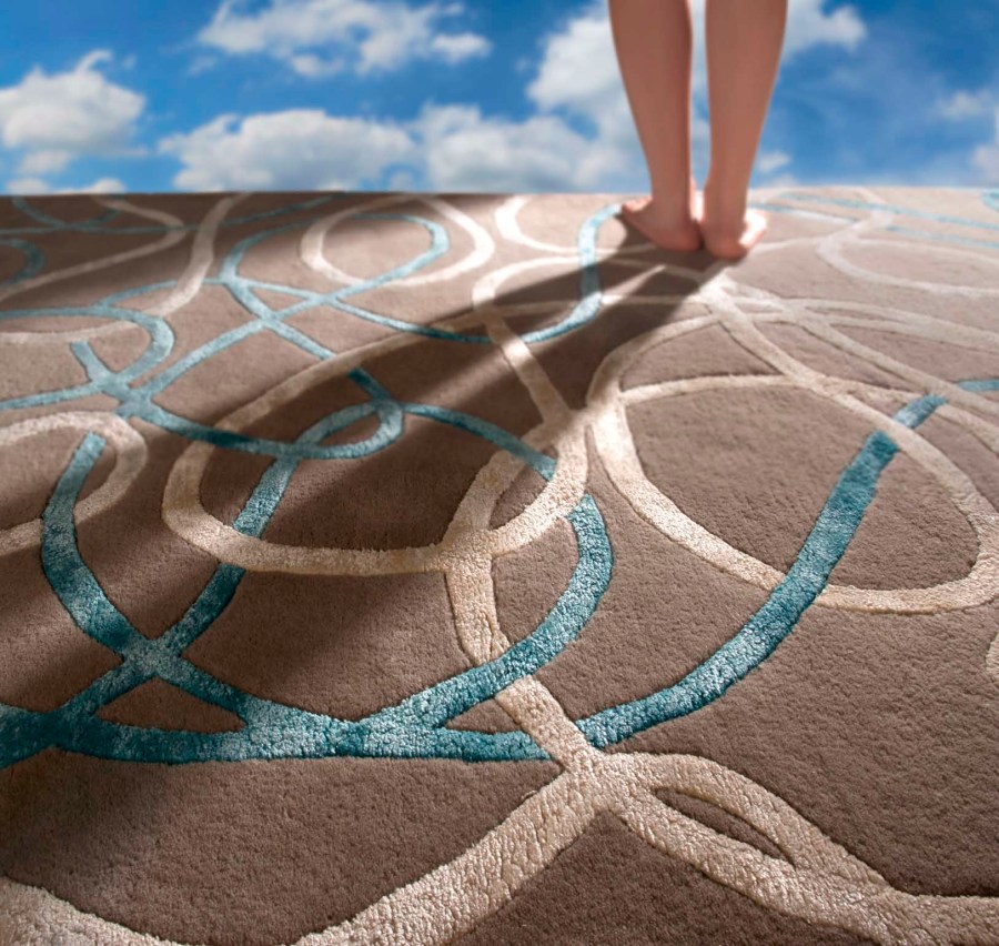 Alfombra de lana y viscosa - Villalba Interiorismo (5)