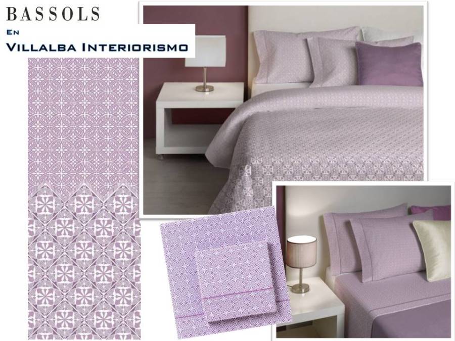 Funda nórdica Iskar y sábana Lunik de Bassols - Villalba Interiorismo