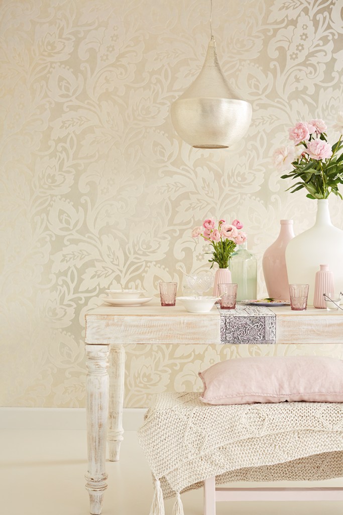 Papel pintado con brillo - Villalba Interiorimso