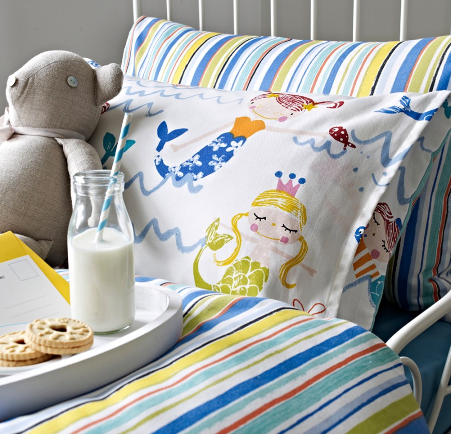 Telas sirenitas - Villalba Interiorismo