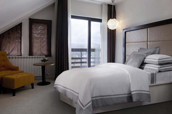 Funda nórdica blanca de Bassols - Villalba Interiorismo