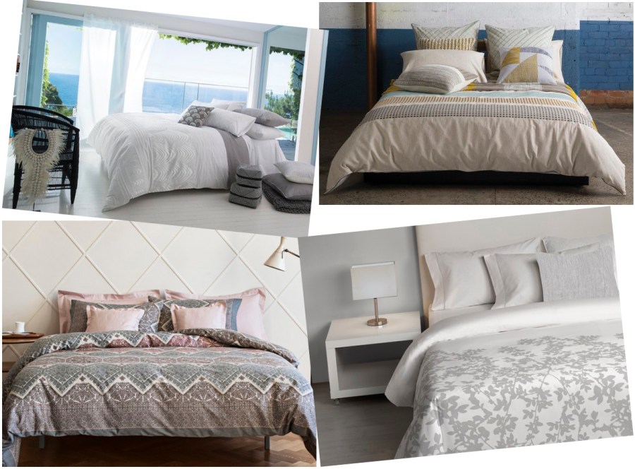 Fundas nórdicas con gris - Villalba Interiorismo