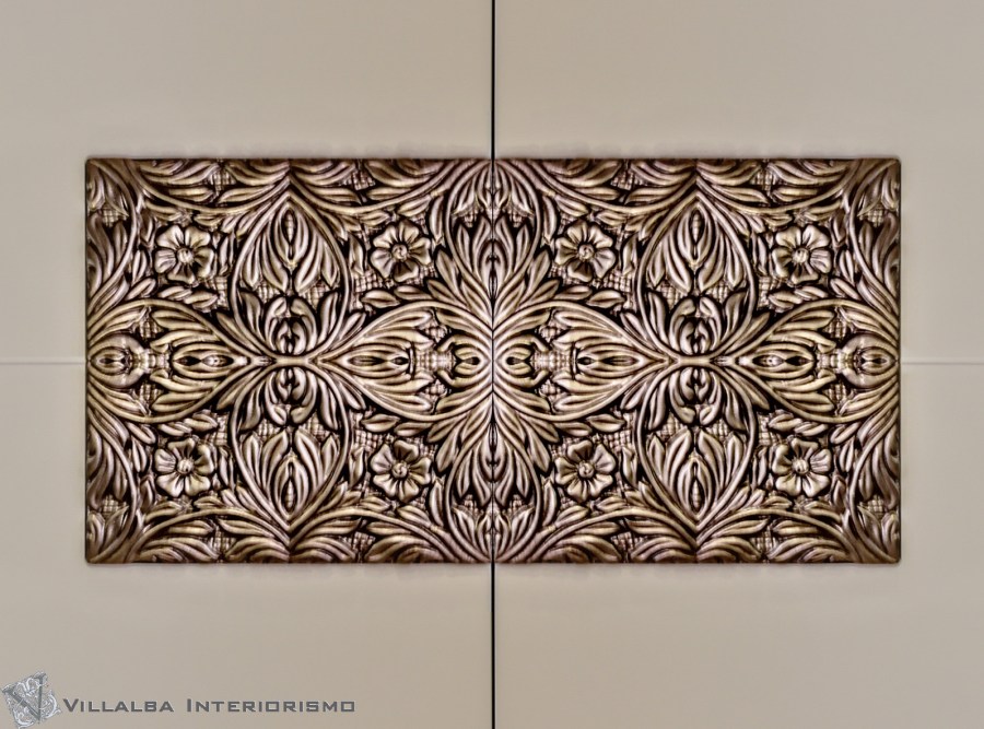 Talla plata champange - Villalba Interiorismo