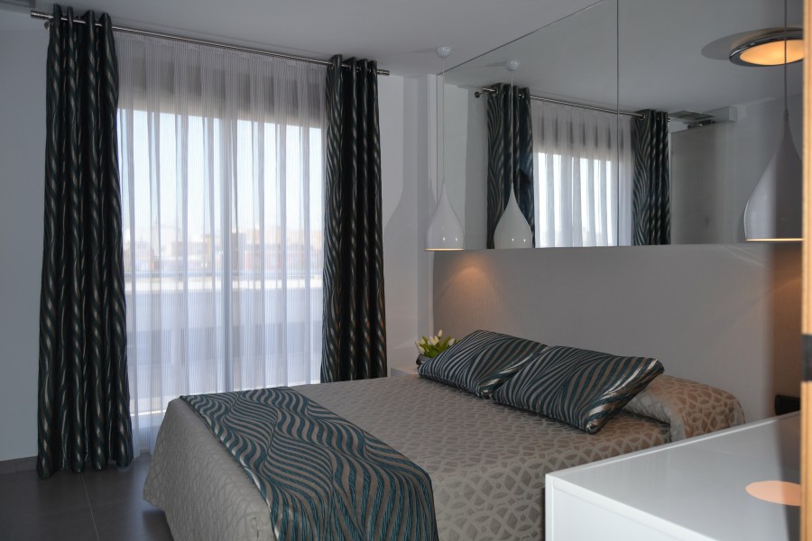 Dormitorio elegante1 - Villalba Interiorismo