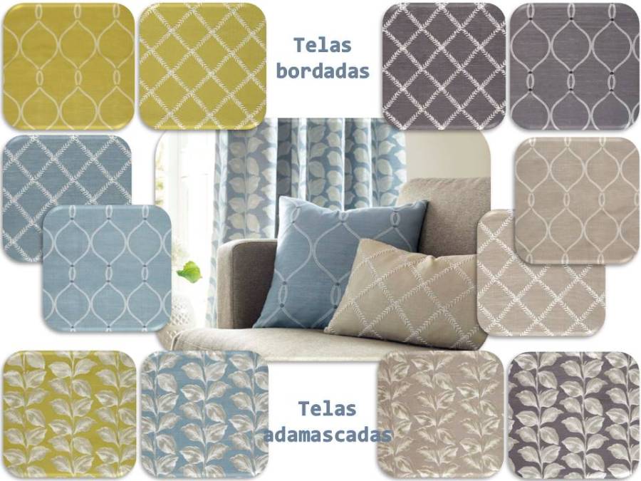 Combinaciones de cojines - Villalba Interiorismo