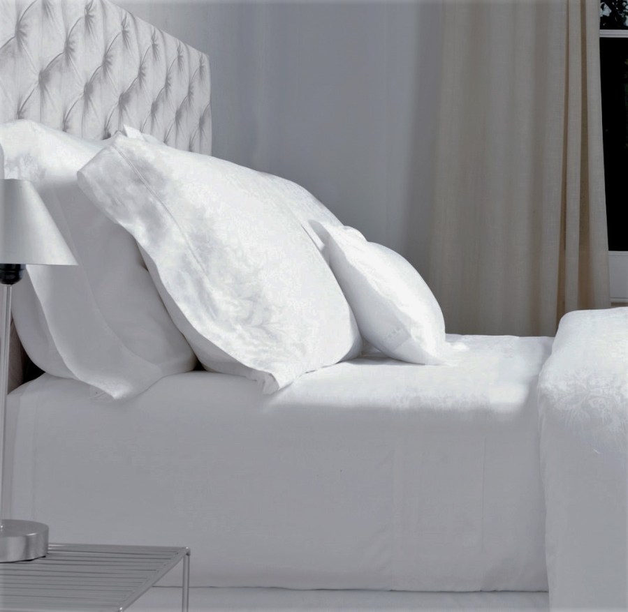 Sábana Jade blanca Bassols - Villalba Interiorismo