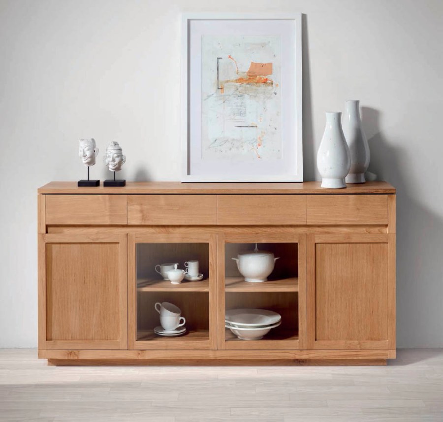 Aparador madera de teca - Villalba Interiorismo